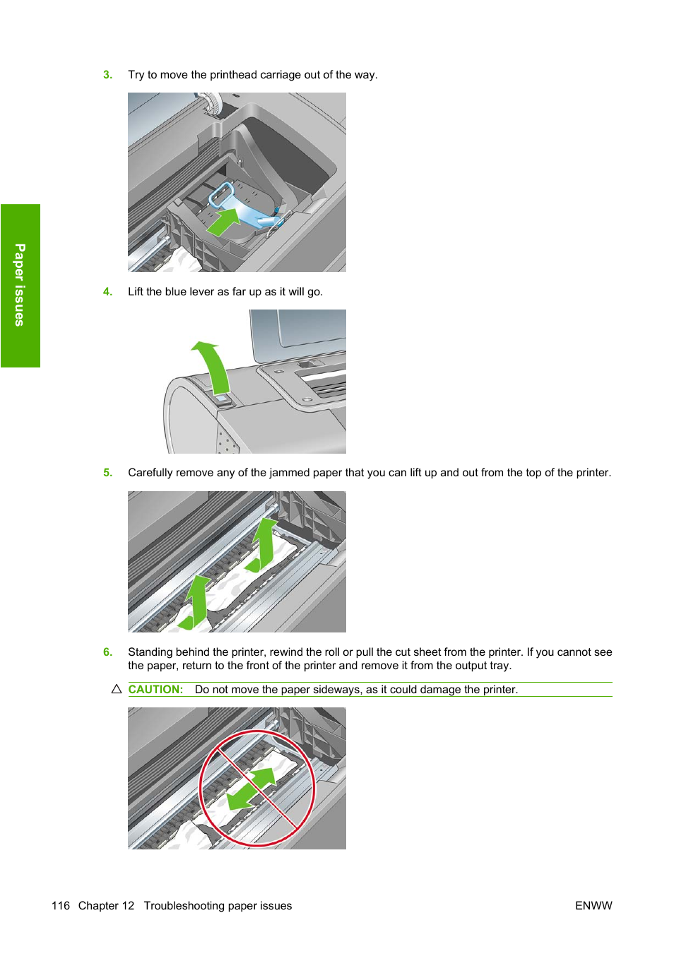 HP Designjet T620 Printer series User Manual | Page 119 / 169