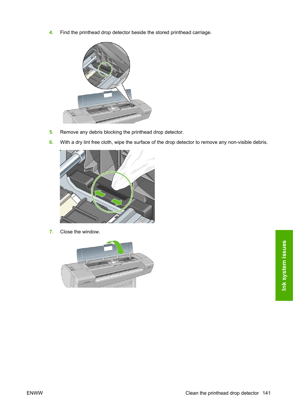 HP Designjet T620 Printer series User Manual | Page 144 / 169