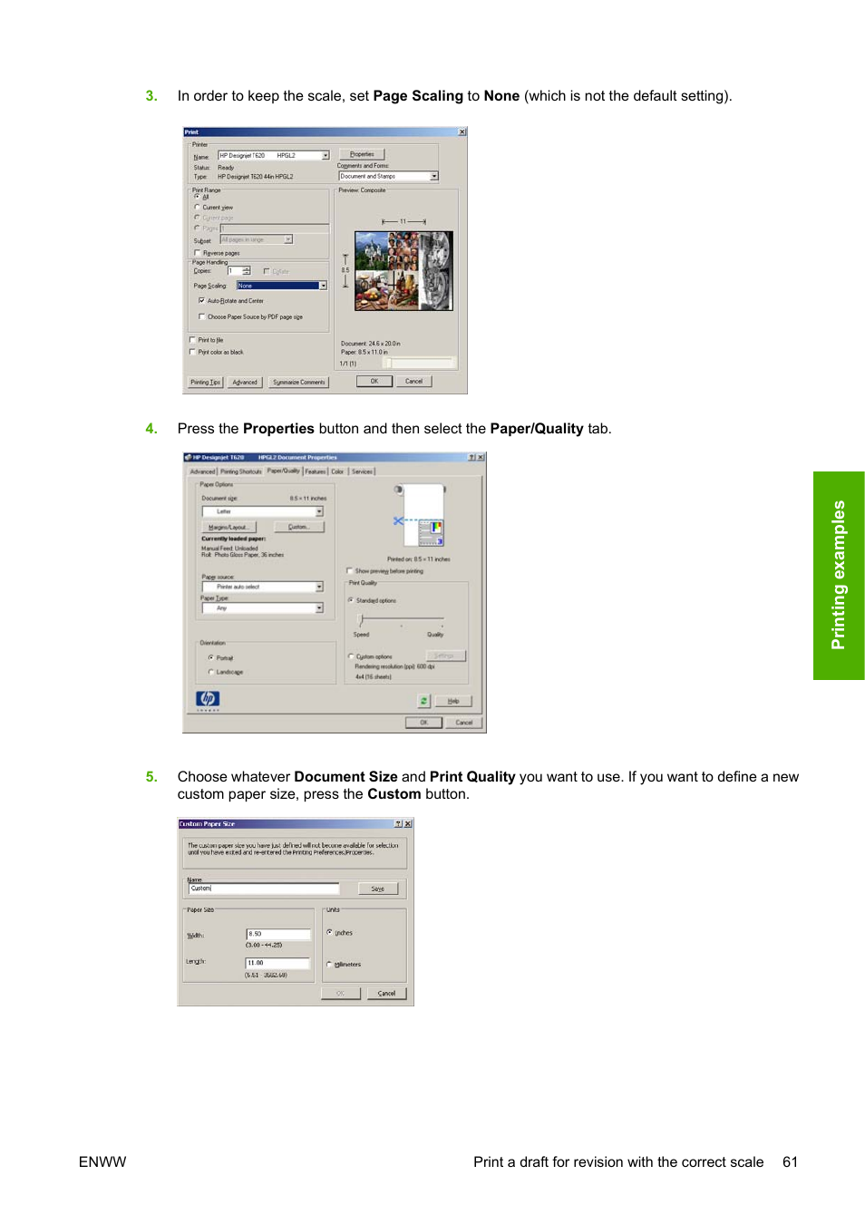 HP Designjet T620 Printer series User Manual | Page 67 / 169