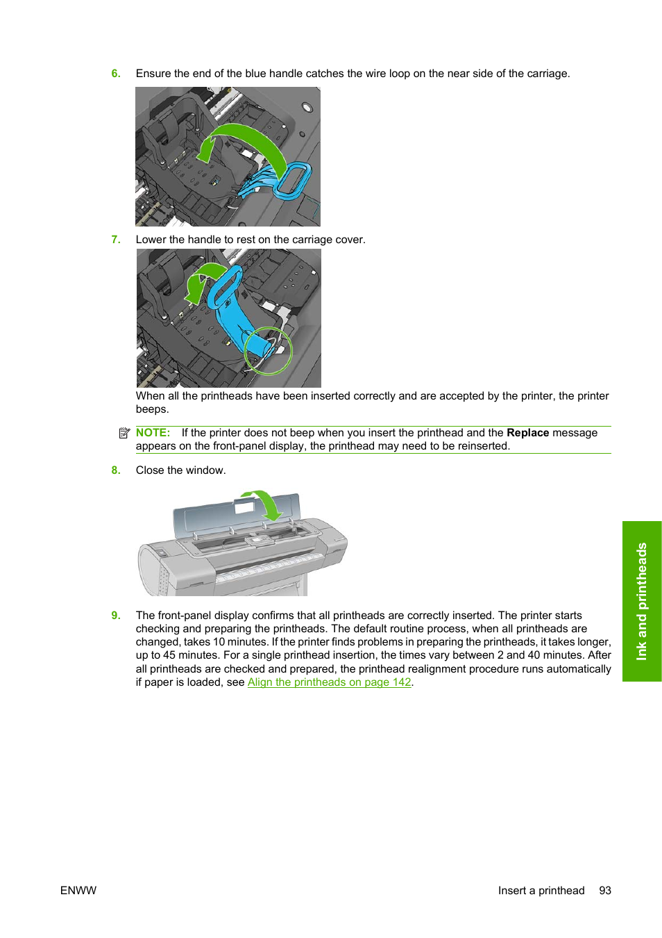 HP Designjet T620 Printer series User Manual | Page 96 / 169