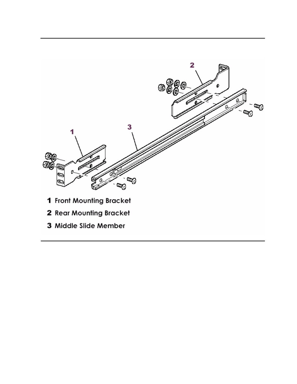 Figure 2-2, Installing the slide members | HP Integrity NonStop H-Series User Manual | Page 19 / 76