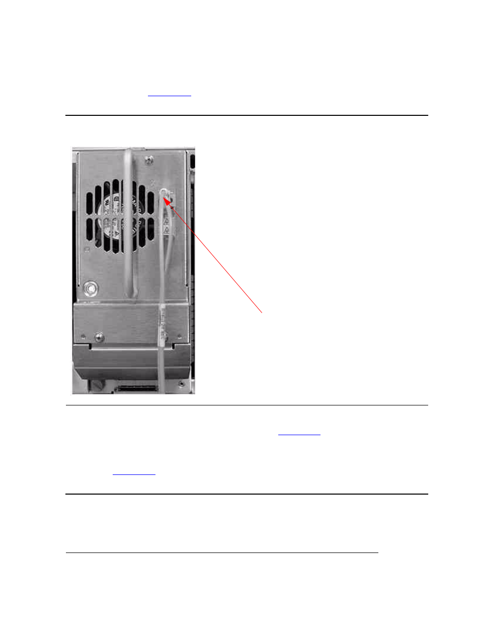 Installation, Figure 3-2, Tape drive’s fibre channel port connection | Table 3-1, Fiber cables | HP Integrity NonStop H-Series User Manual | Page 25 / 76