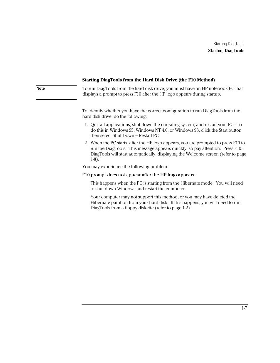 HP OmniBook 4150 Notebook PC User Manual | Page 13 / 44