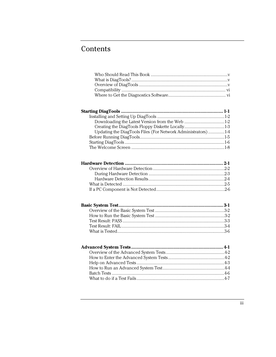 HP OmniBook 4150 Notebook PC User Manual | Page 3 / 44