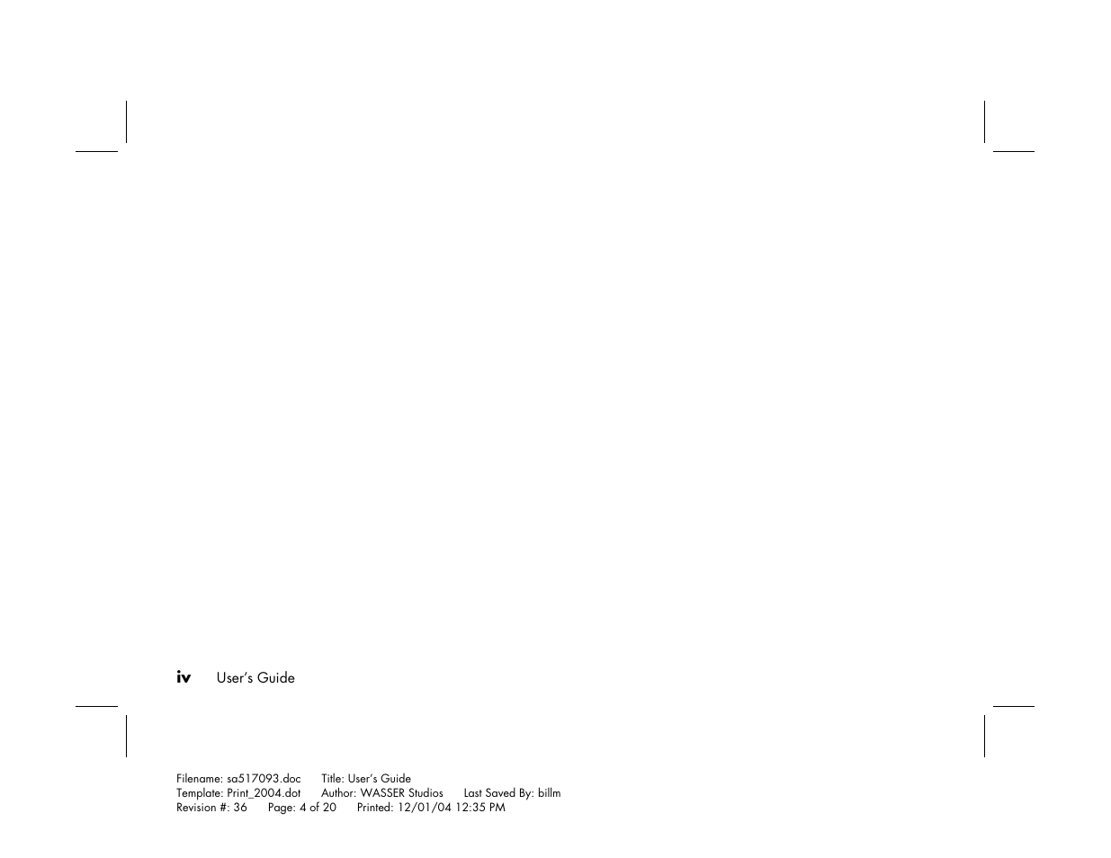 HP mx705c 17 inch Bulk CRT Monitor User Manual | Page 6 / 66