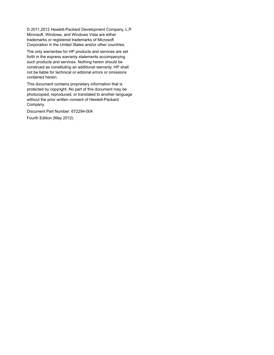 HP LV2311 23-inch LED Backlit LCD Monitor User Manual | Page 3 / 35