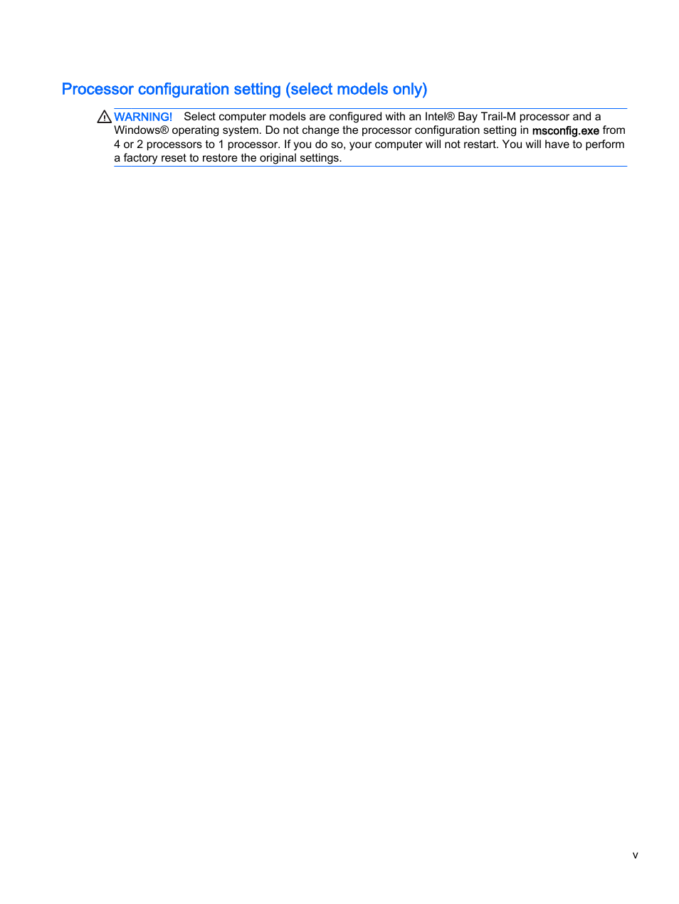 HP Pavilion 15-p020ca Notebook PC User Manual | Page 5 / 83