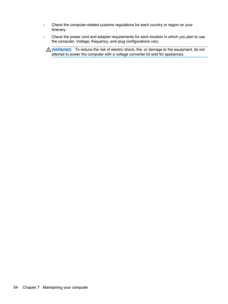 HP Pavilion 15-p020ca Notebook PC User Manual | Page 66 / 83