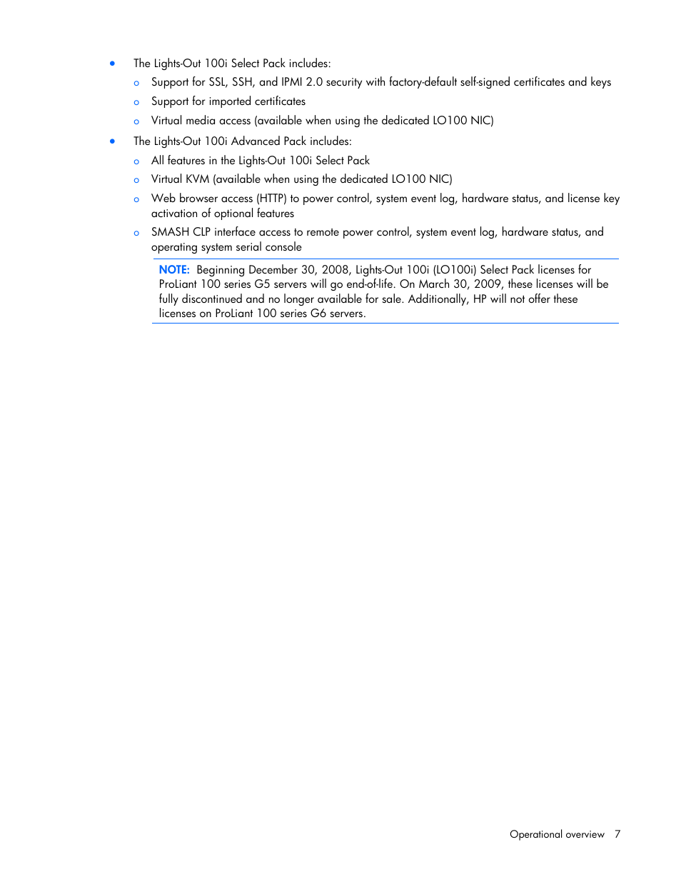 HP ProLiant DL180 Server User Manual | Page 7 / 69