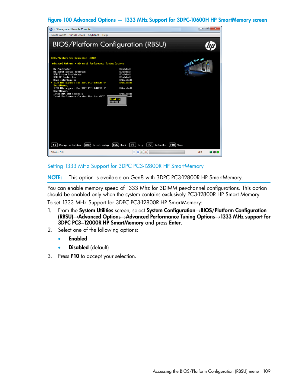 HP Unified Extensible Firmware Interface User Manual | Page 109 / 158