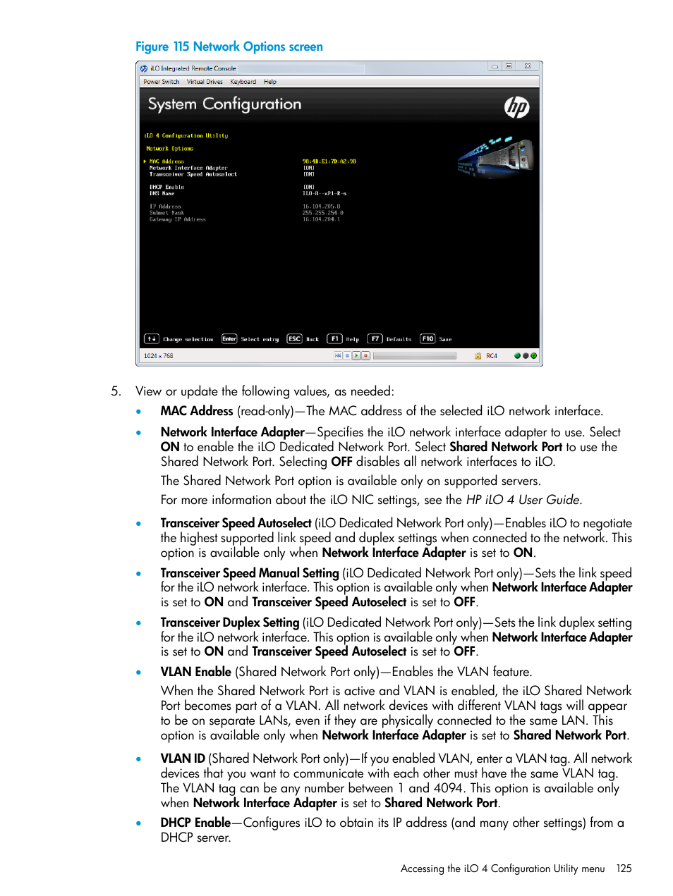HP Unified Extensible Firmware Interface User Manual | Page 125 / 158