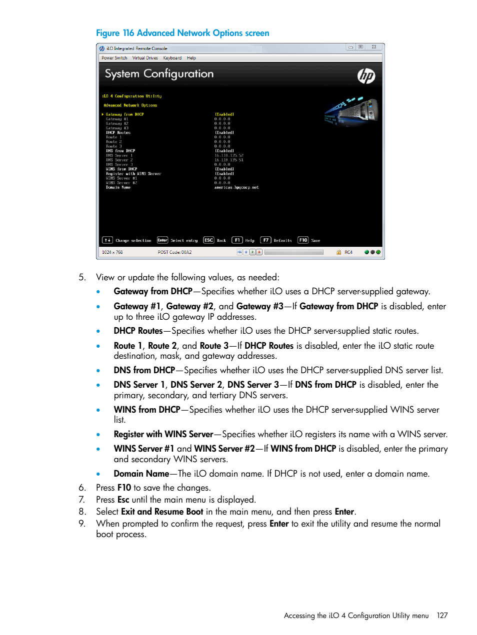 HP Unified Extensible Firmware Interface User Manual | Page 127 / 158