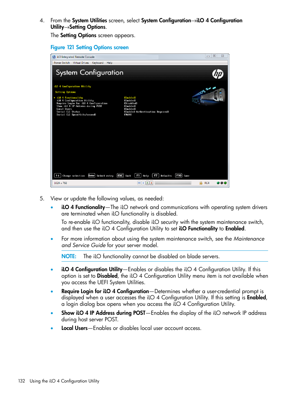 HP Unified Extensible Firmware Interface User Manual | Page 132 / 158
