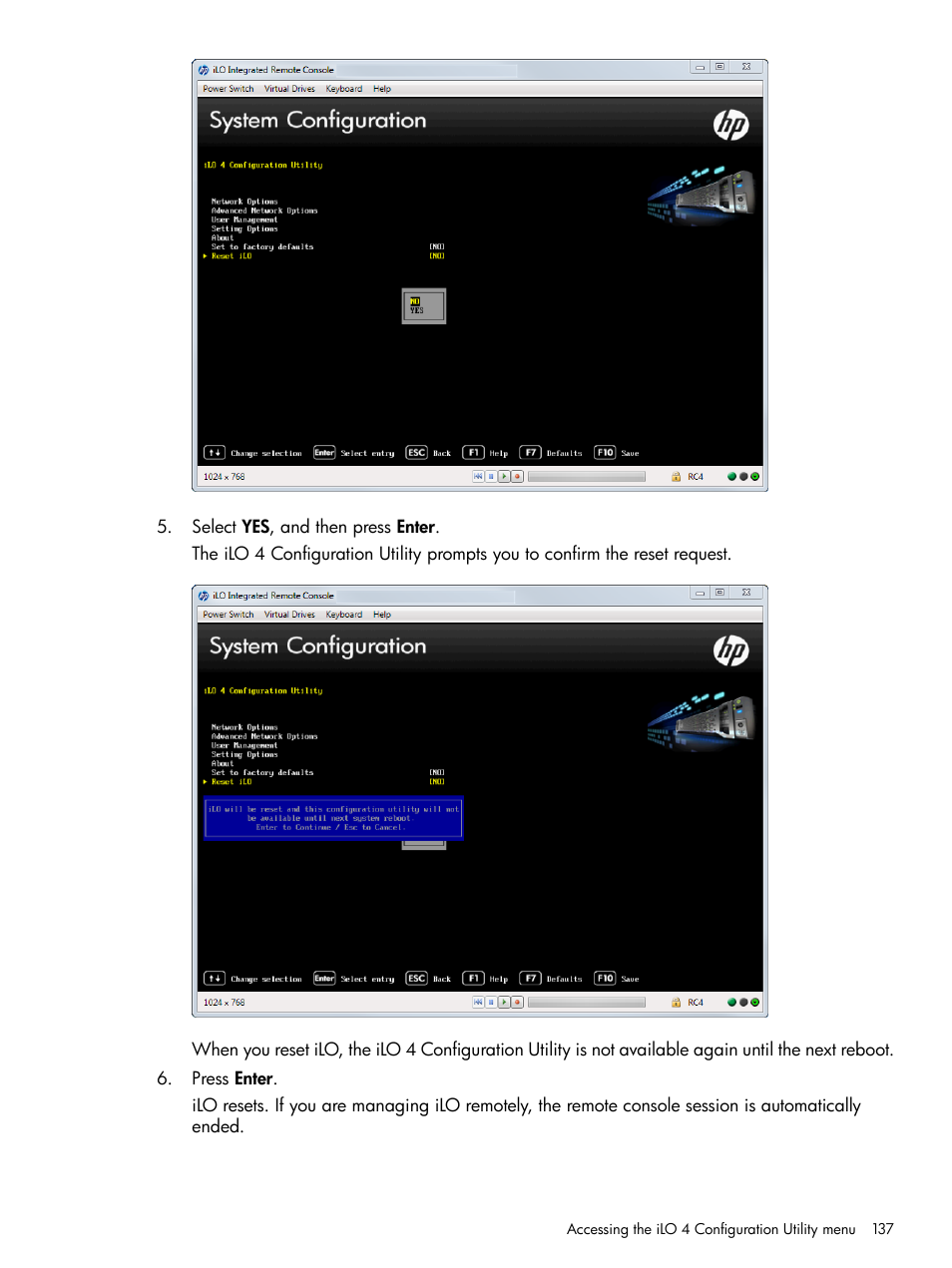 HP Unified Extensible Firmware Interface User Manual | Page 137 / 158