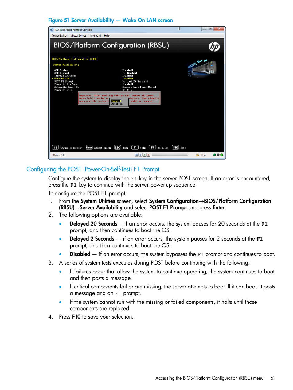 HP Unified Extensible Firmware Interface User Manual | Page 61 / 158