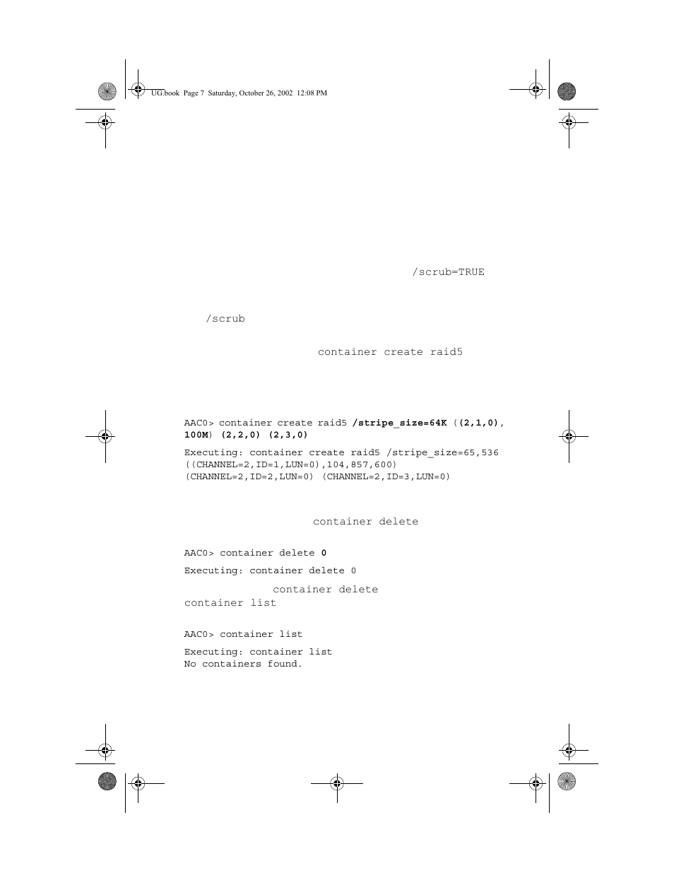 Deleting arrays, Deleting arrays 4-7 | HP Workstation xw8000 User Manual | Page 73 / 128