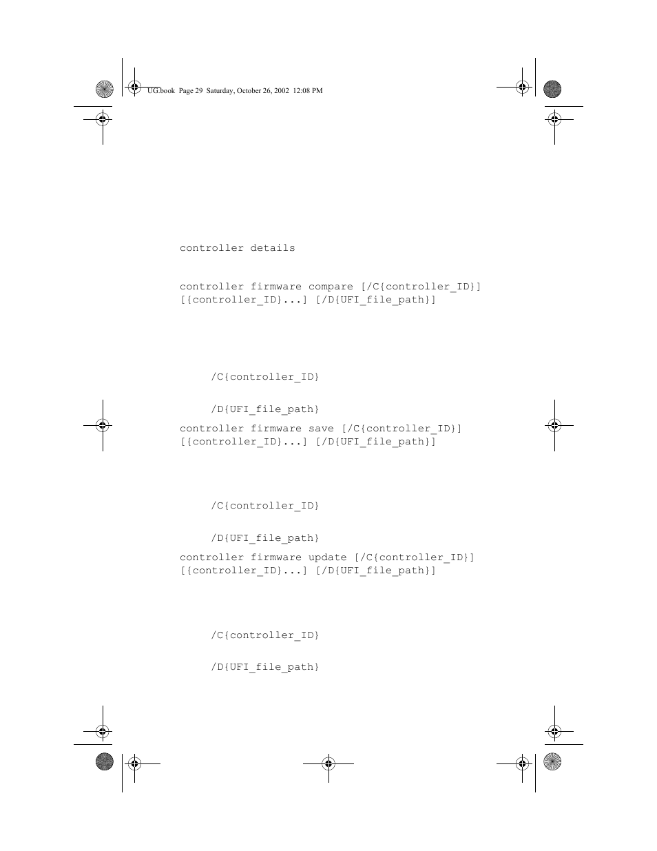 Controller commands, Controller commands 4-29 | HP Workstation xw8000 User Manual | Page 95 / 128