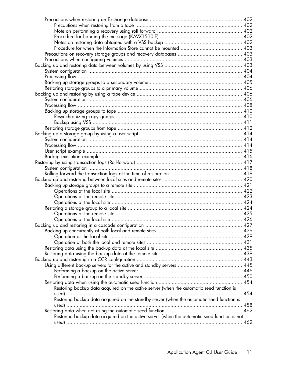 HP XP Array Manager Software User Manual | Page 11 / 564