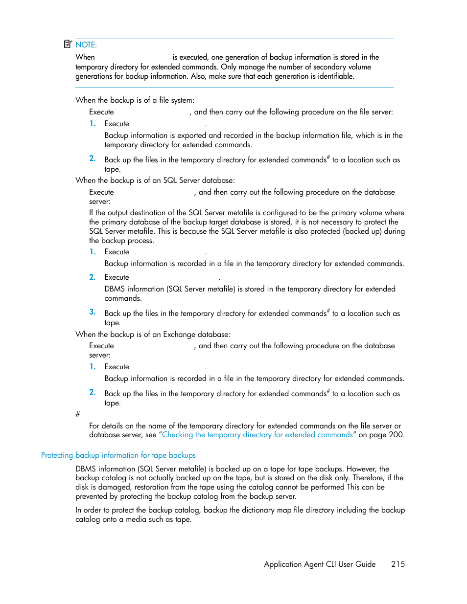 HP XP Array Manager Software User Manual | Page 215 / 564