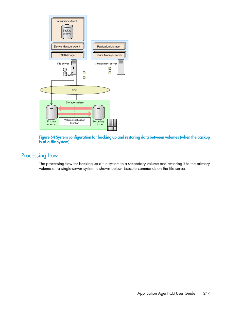 Processing flow | HP XP Array Manager Software User Manual | Page 247 / 564