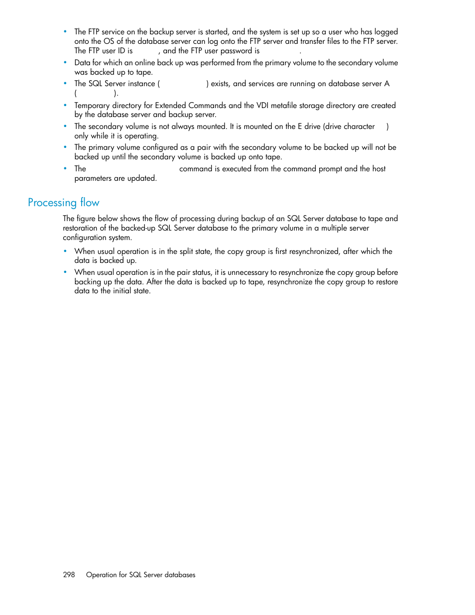 Processing flow | HP XP Array Manager Software User Manual | Page 298 / 564