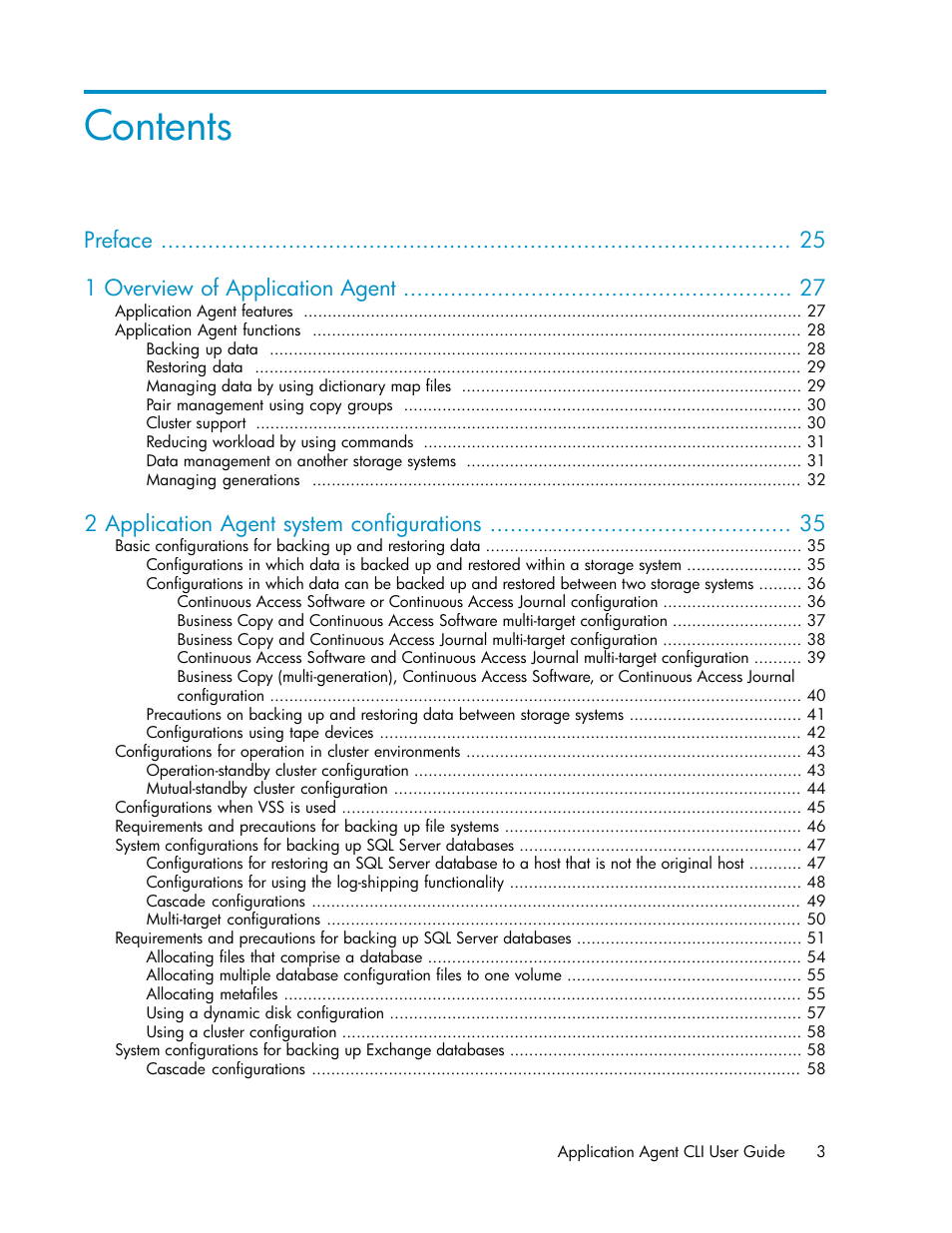 HP XP Array Manager Software User Manual | Page 3 / 564