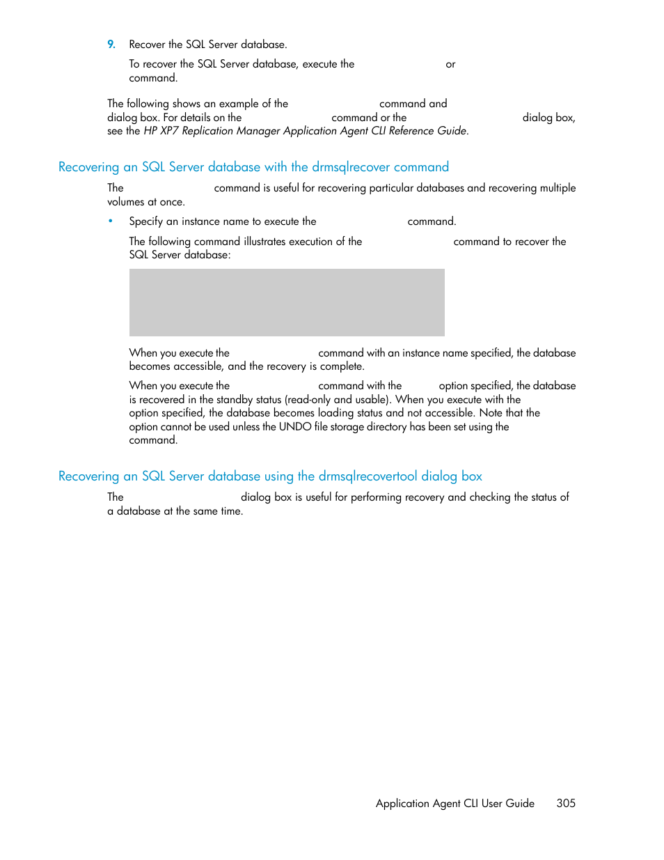 HP XP Array Manager Software User Manual | Page 305 / 564