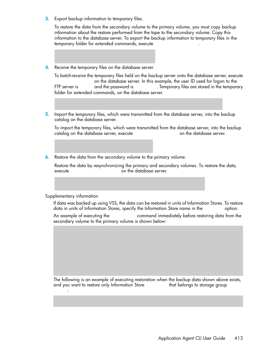 HP XP Array Manager Software User Manual | Page 413 / 564