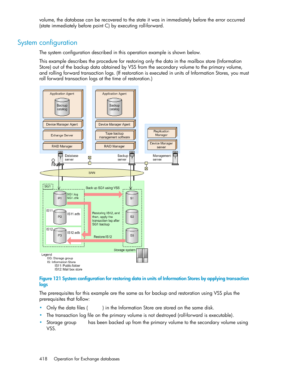 System configuration | HP XP Array Manager Software User Manual | Page 418 / 564