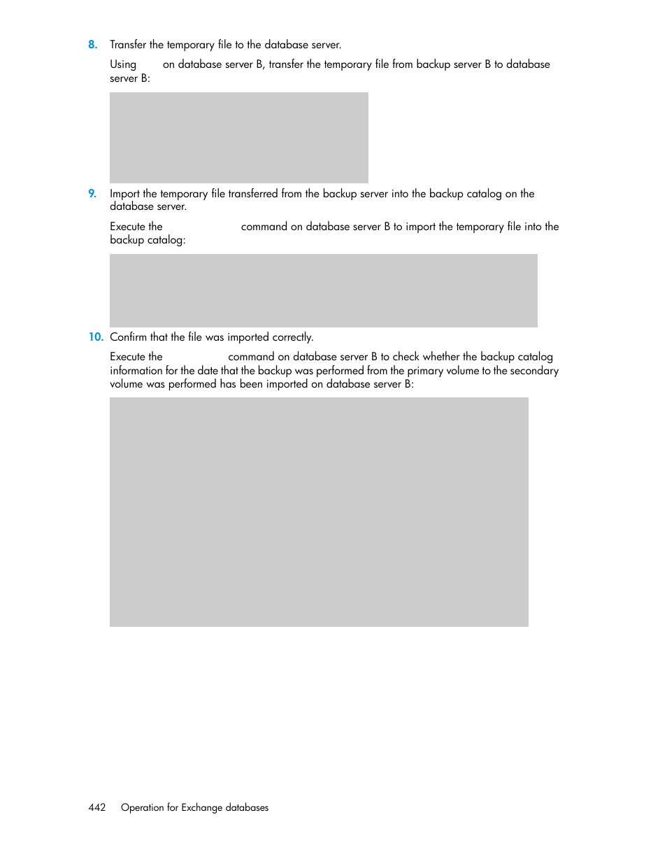 HP XP Array Manager Software User Manual | Page 442 / 564