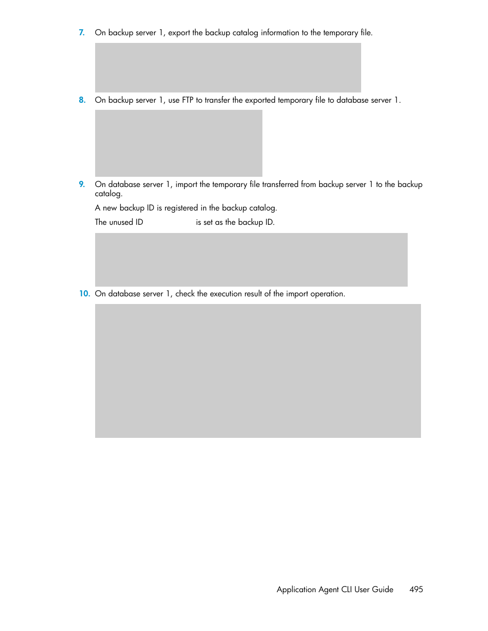 HP XP Array Manager Software User Manual | Page 495 / 564