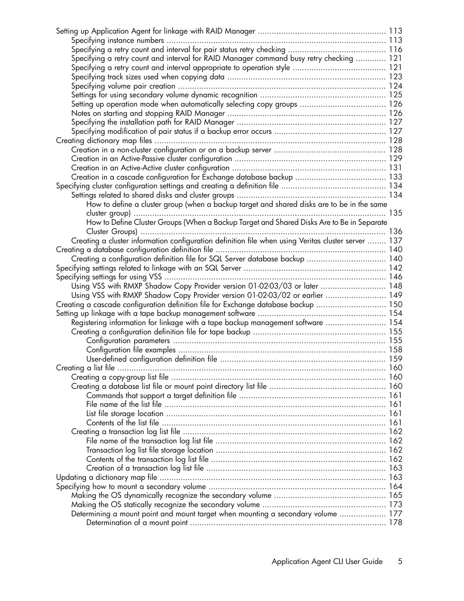 HP XP Array Manager Software User Manual | Page 5 / 564