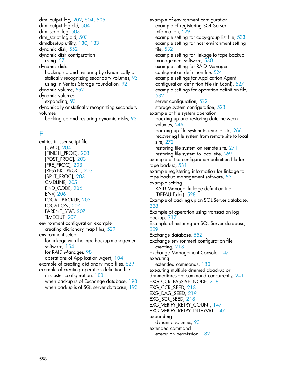 HP XP Array Manager Software User Manual | Page 558 / 564