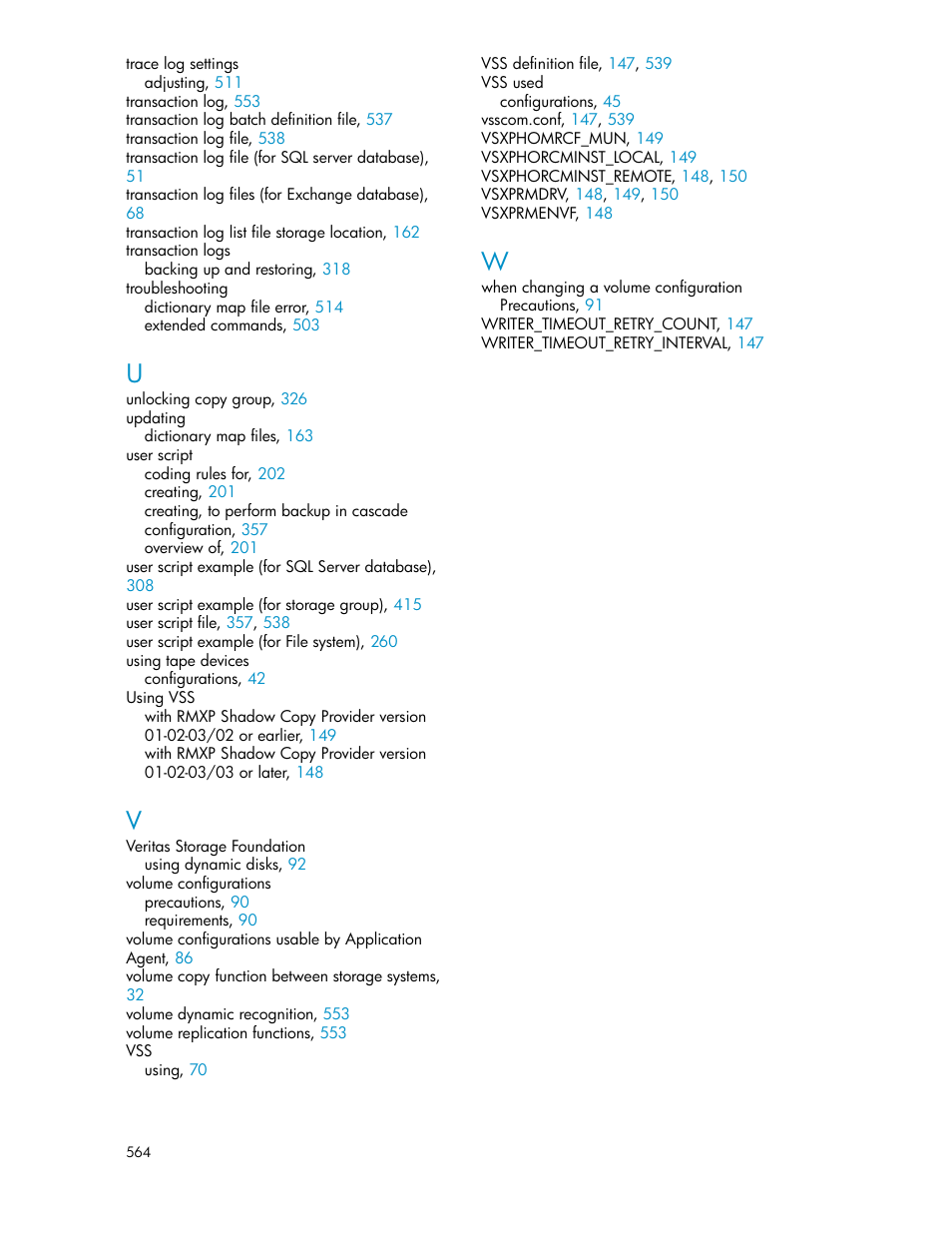 HP XP Array Manager Software User Manual | Page 564 / 564