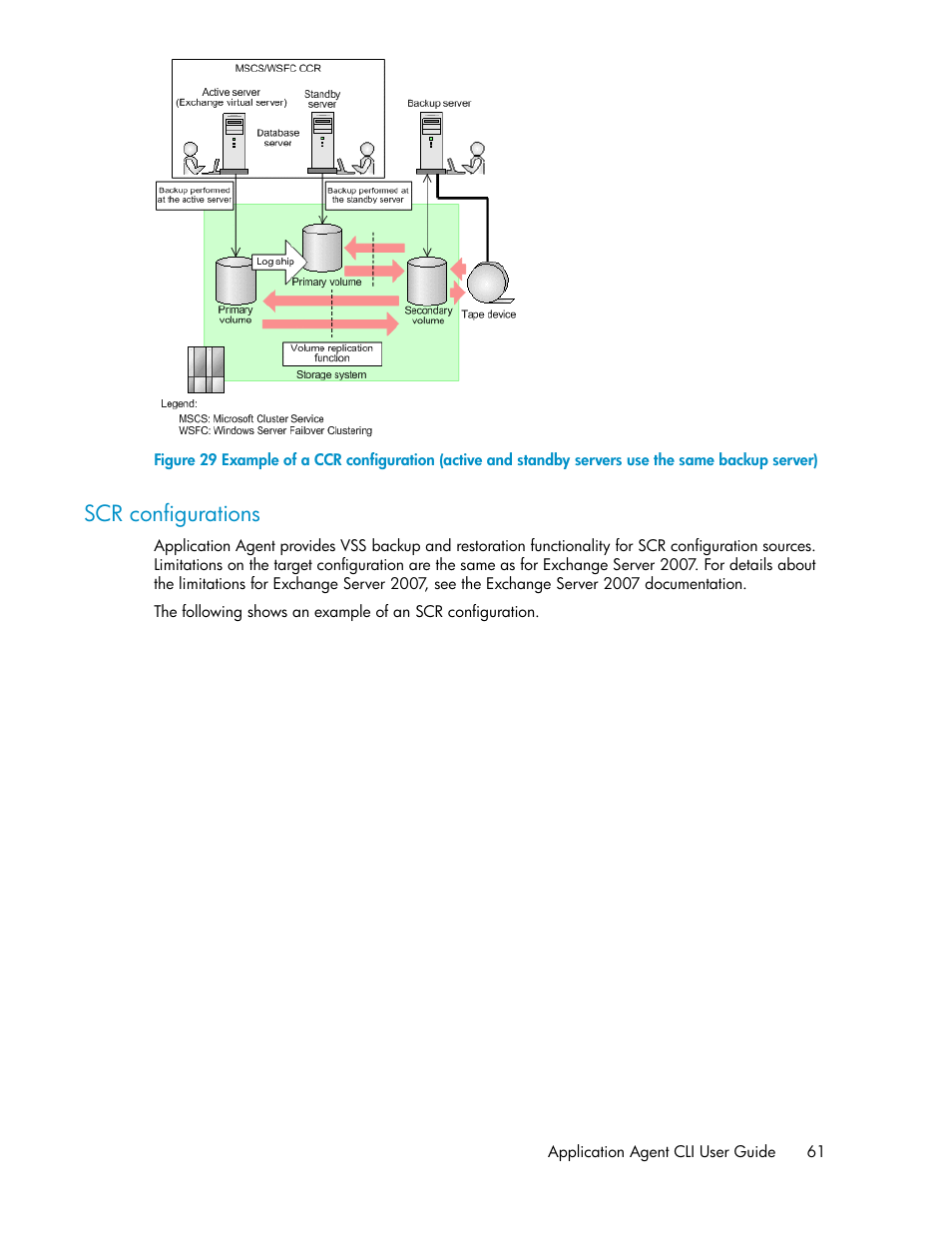 Scr configurations | HP XP Array Manager Software User Manual | Page 61 / 564