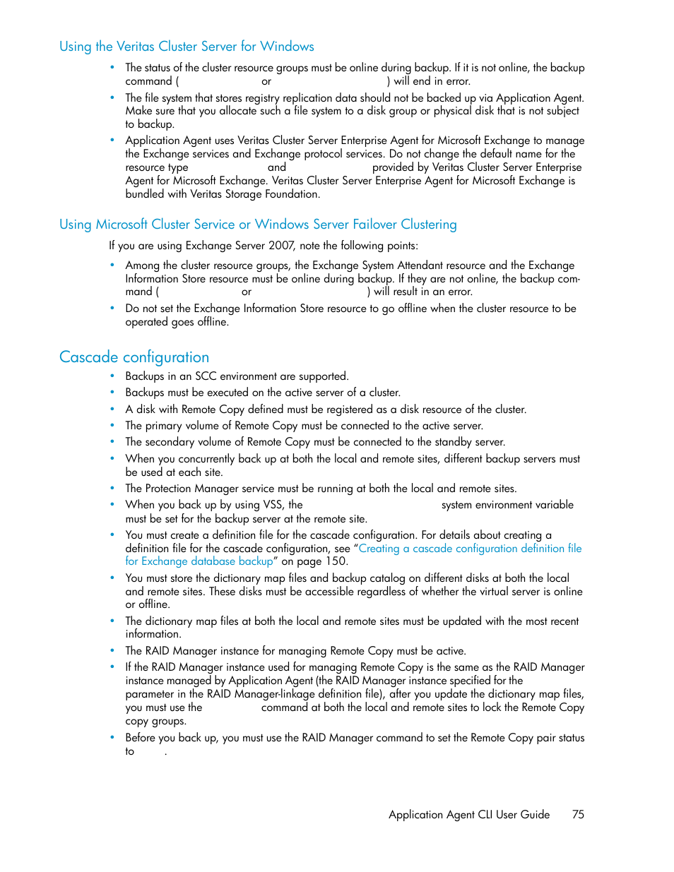 Cascade configuration | HP XP Array Manager Software User Manual | Page 75 / 564