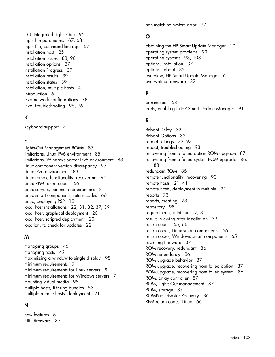 HP ProLiant Support Pack User Manual | Page 108 / 109