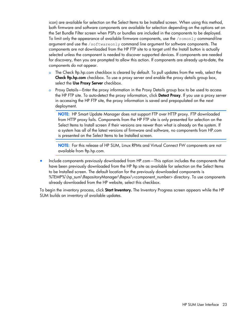 HP ProLiant Support Pack User Manual | Page 23 / 109