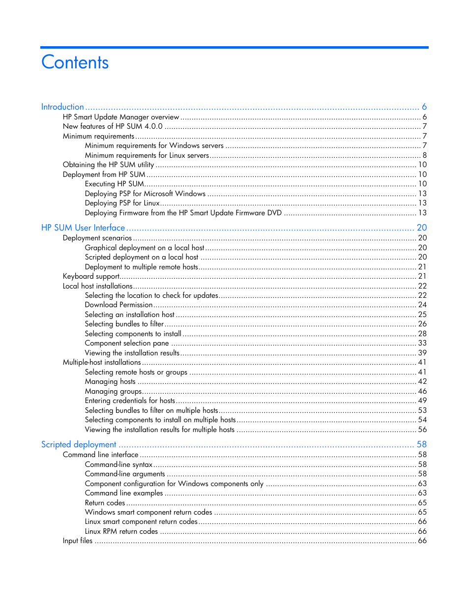 HP ProLiant Support Pack User Manual | Page 3 / 109