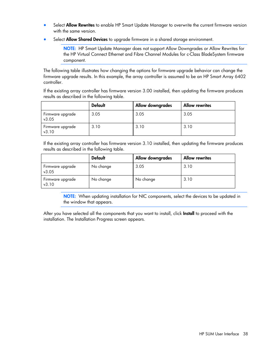 HP ProLiant Support Pack User Manual | Page 38 / 109