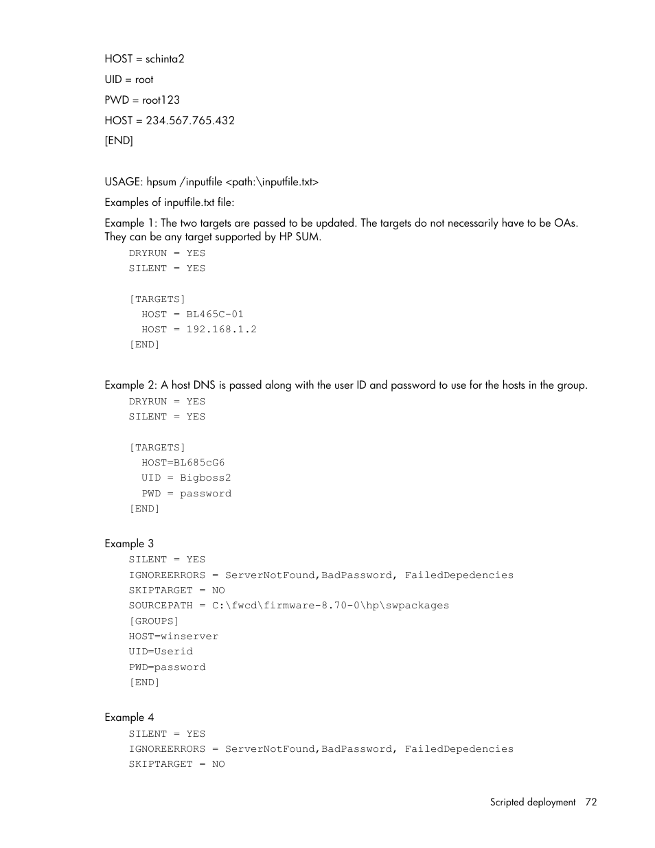 HP ProLiant Support Pack User Manual | Page 72 / 109