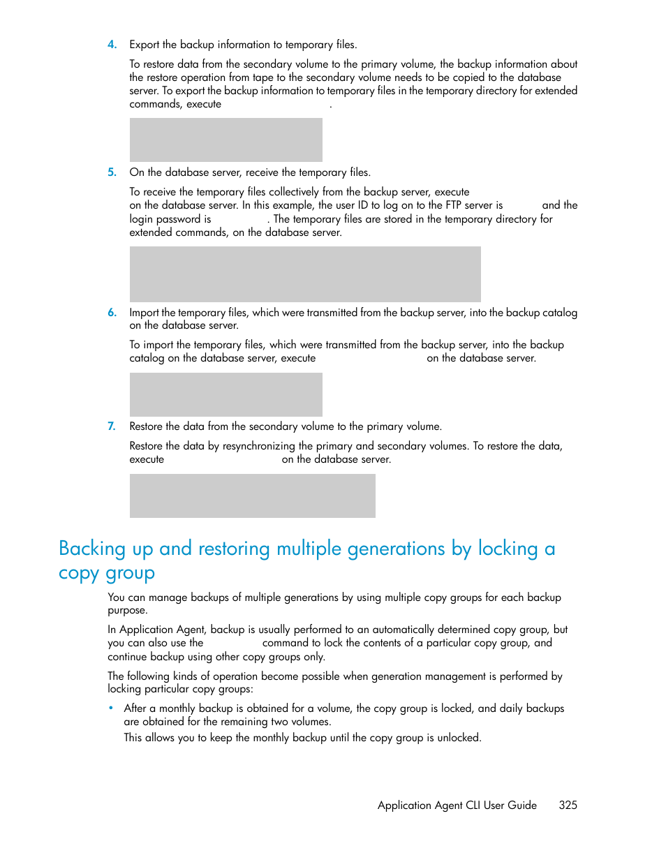 HP XP Command View Advanced Edition Software User Manual | Page 325 / 580