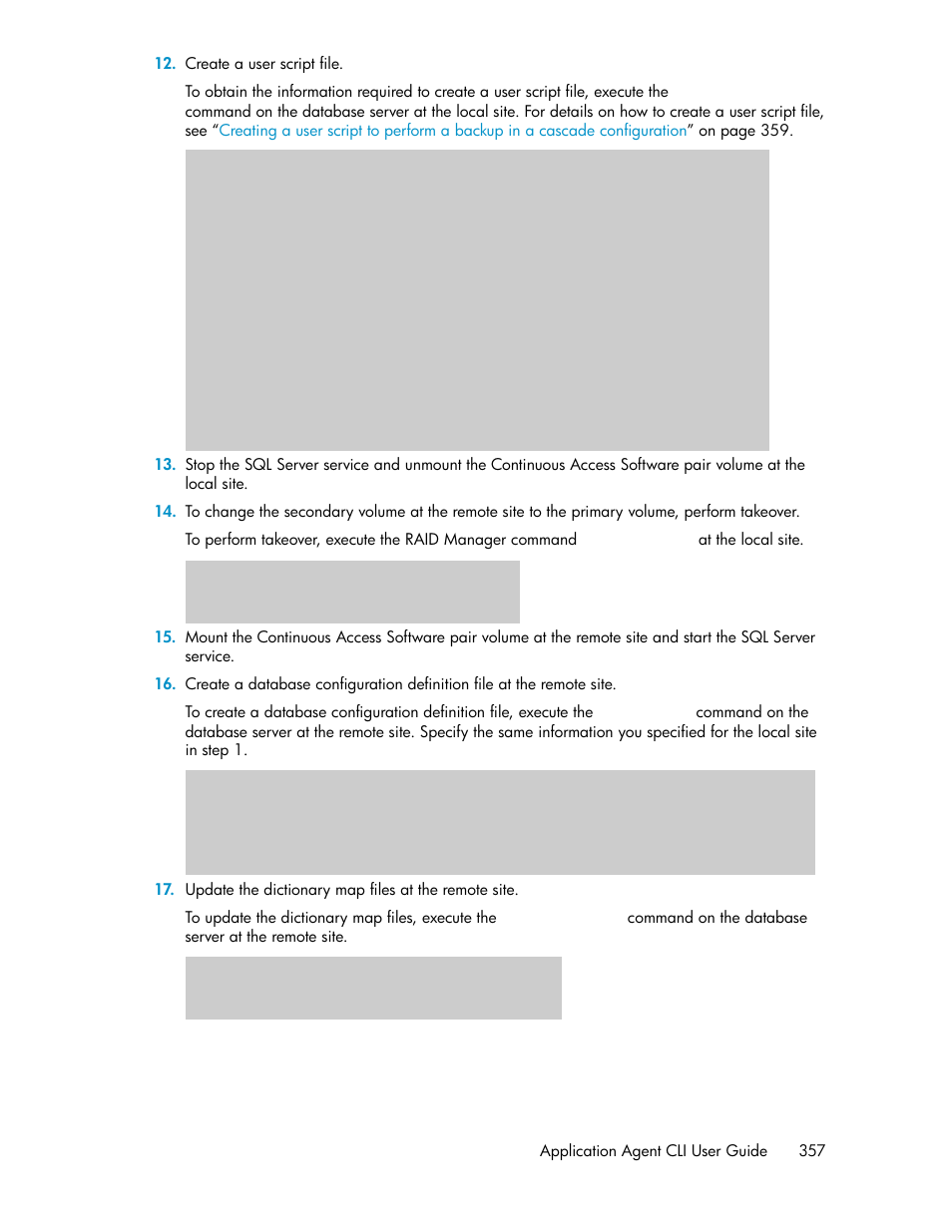 HP XP Command View Advanced Edition Software User Manual | Page 357 / 580