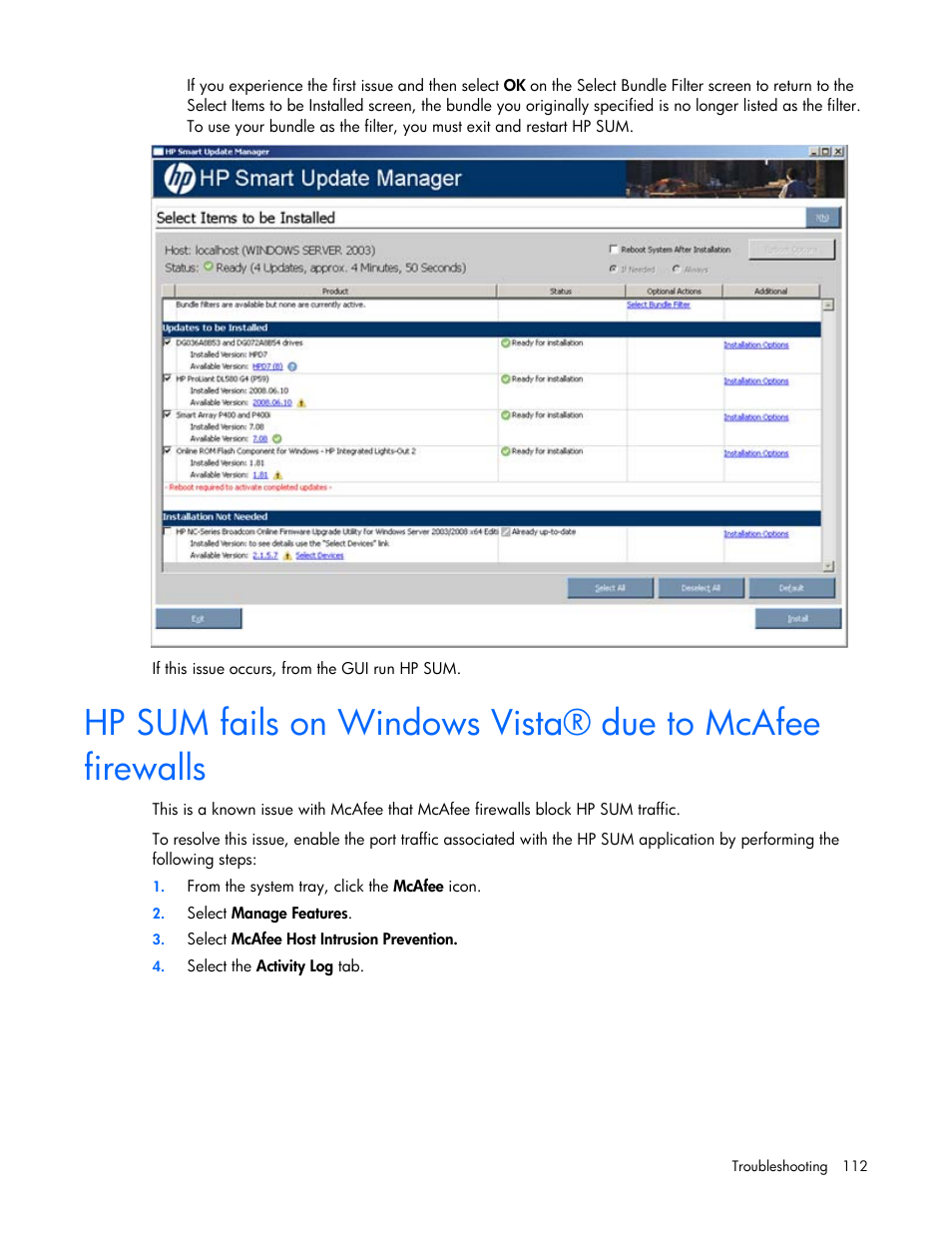 HP Integrity rx2660 Servers User Manual | Page 112 / 124