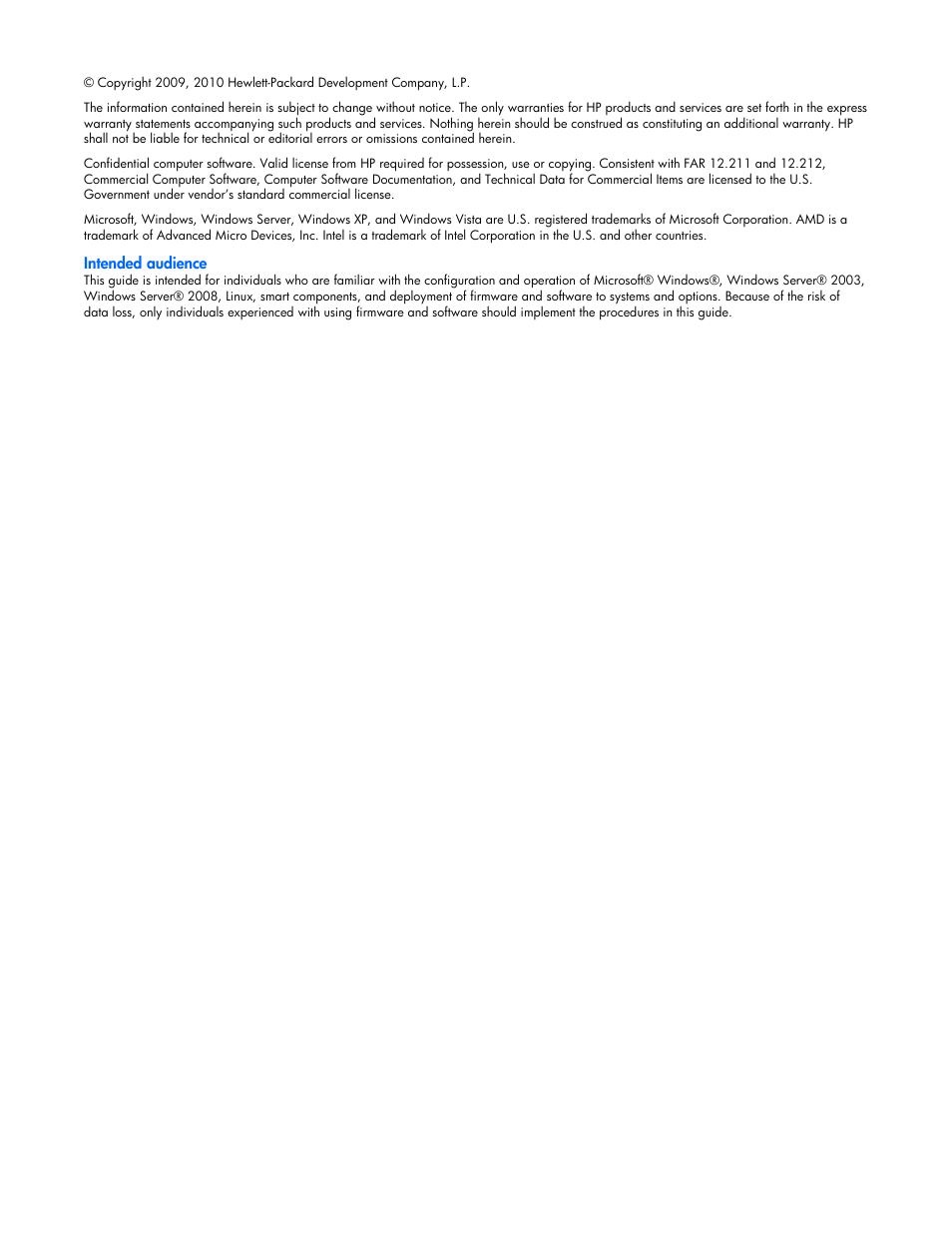 Notice | HP Integrity rx2660 Servers User Manual | Page 2 / 124