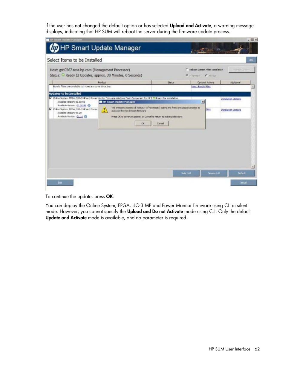 HP Integrity rx2660 Servers User Manual | Page 62 / 124