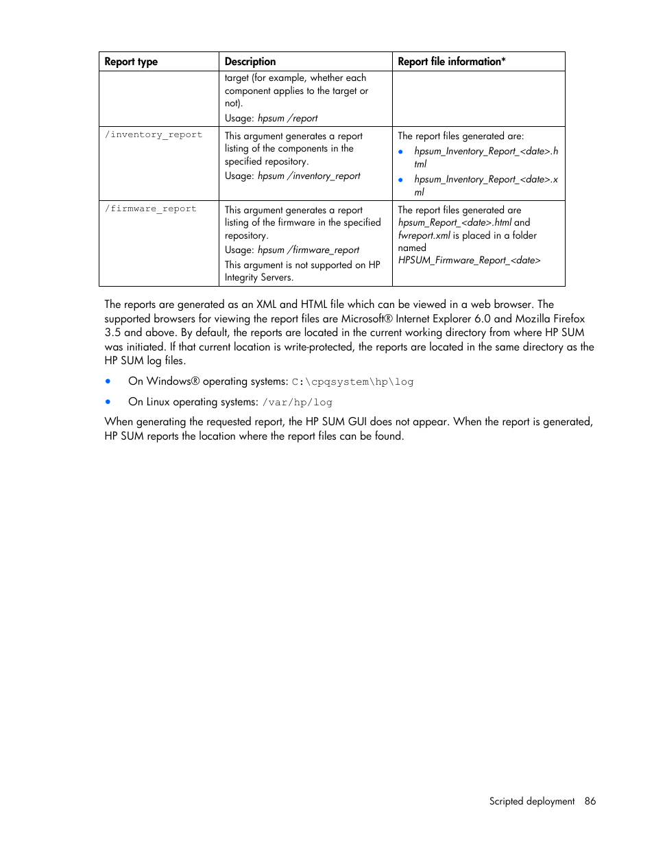 HP Integrity rx2660 Servers User Manual | Page 86 / 124