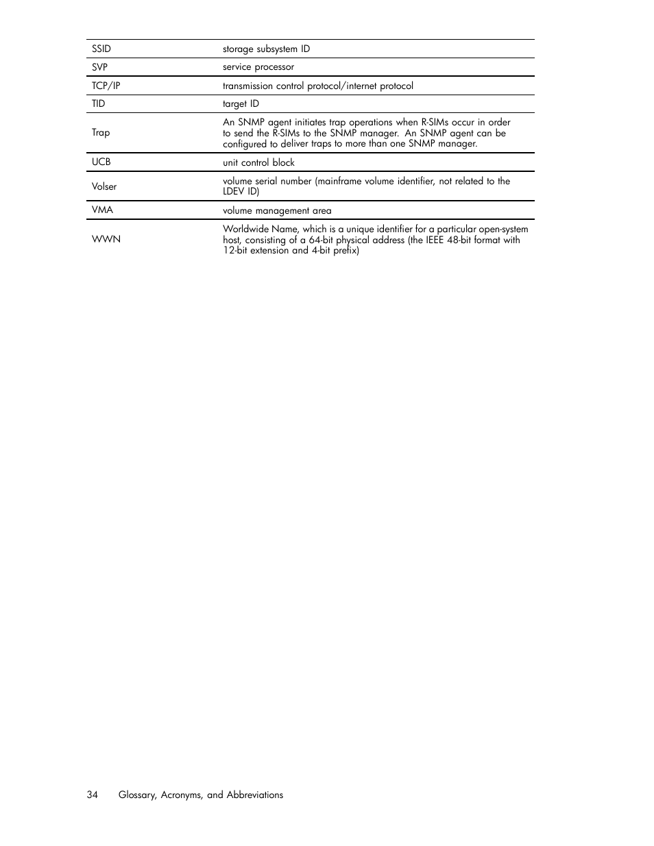 HP XP20000XP24000 Disk Array User Manual | Page 34 / 36