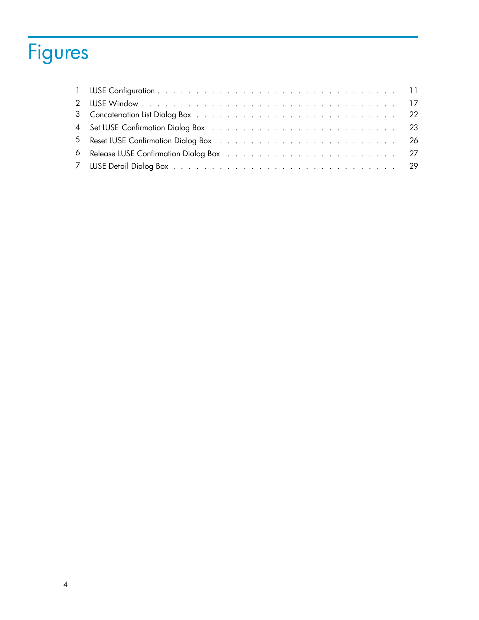 Figures | HP XP20000XP24000 Disk Array User Manual | Page 4 / 36