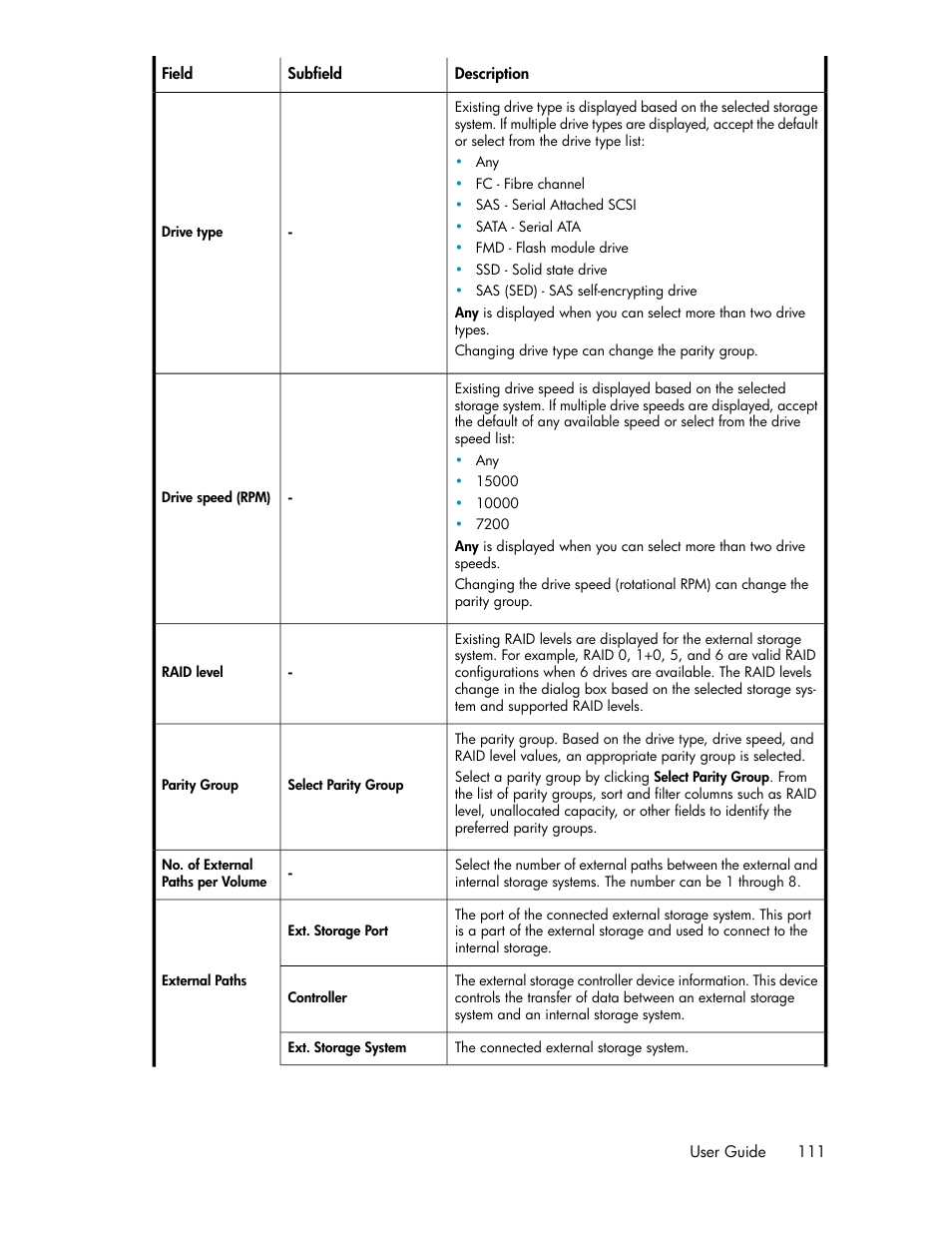 HP XP Array Manager Software User Manual | Page 111 / 282